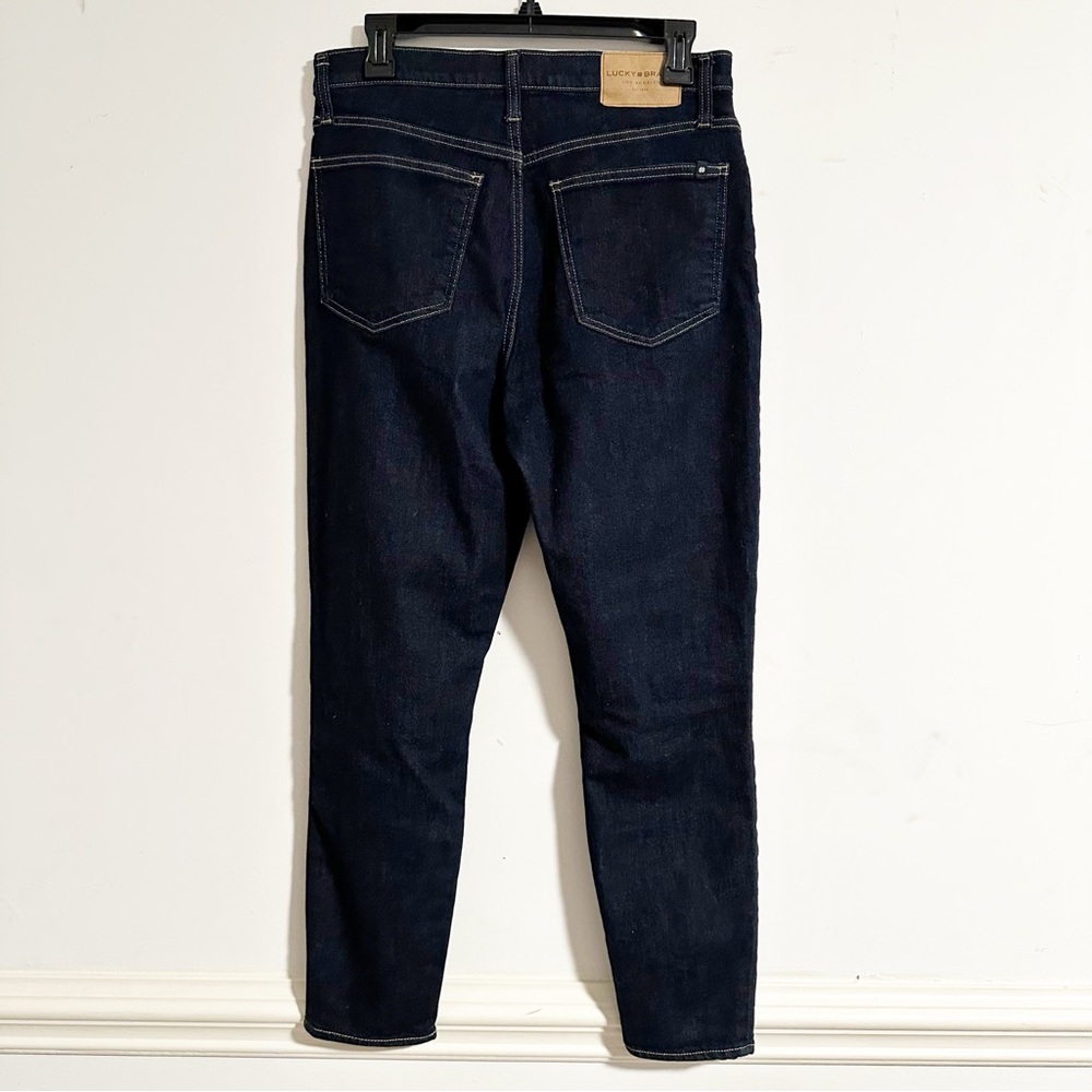 Lucky Brand Bridgette Dark Wash High Rise Skinny Jeans - Picture 9 of 9
